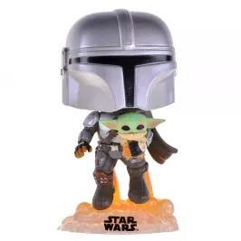 Фигурка Funko POP! Star Wars: The Mandalorian with The Child 402 картинка 347044 - МосИгра